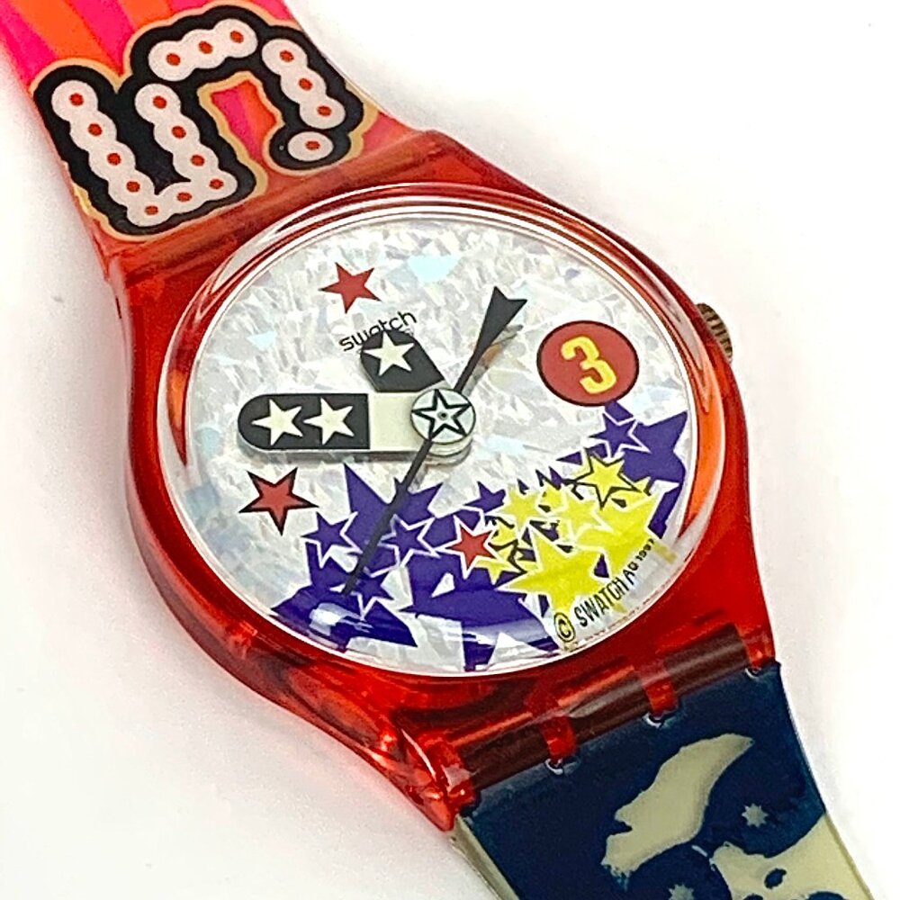 Designer Swatch Watch "Ultra Funk" GR138 1998